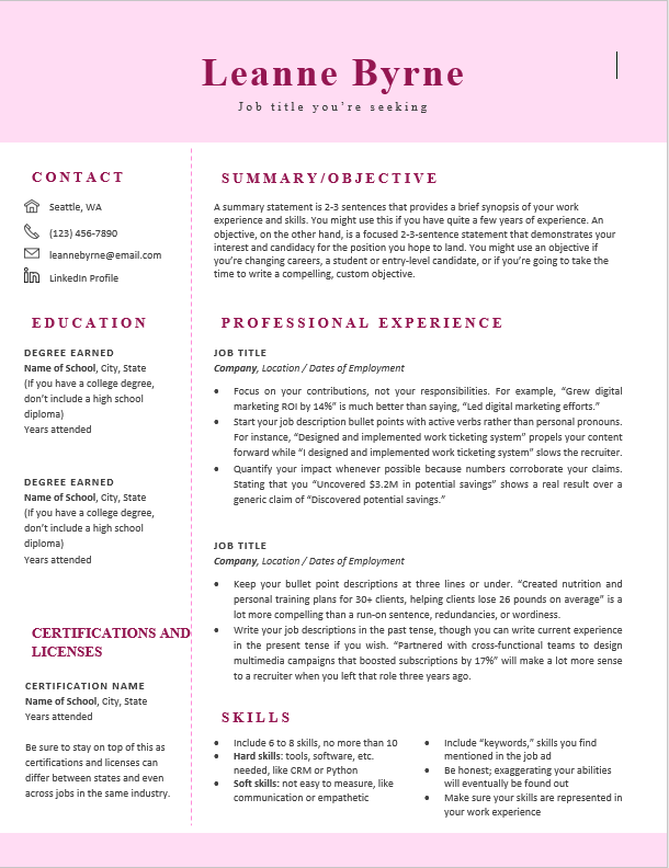 Dynamic Plant Head resume