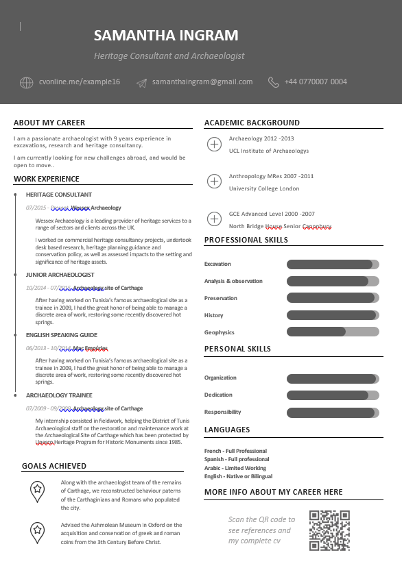 Dedicated Heritage Consultant with expertise